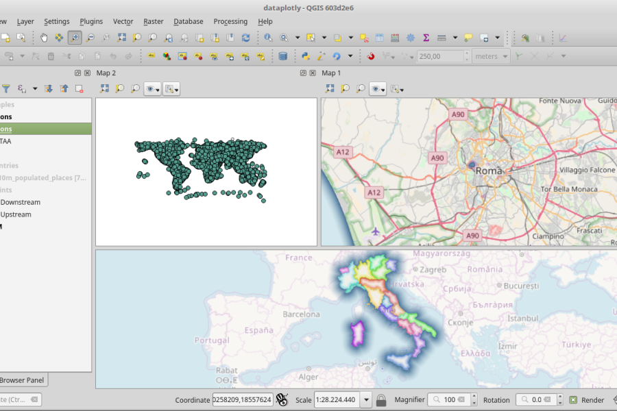 Cartograpy with QGIS